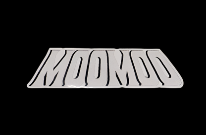 THE MOOMOO OFFICIAL STICKER ((BLACK/WHITE))