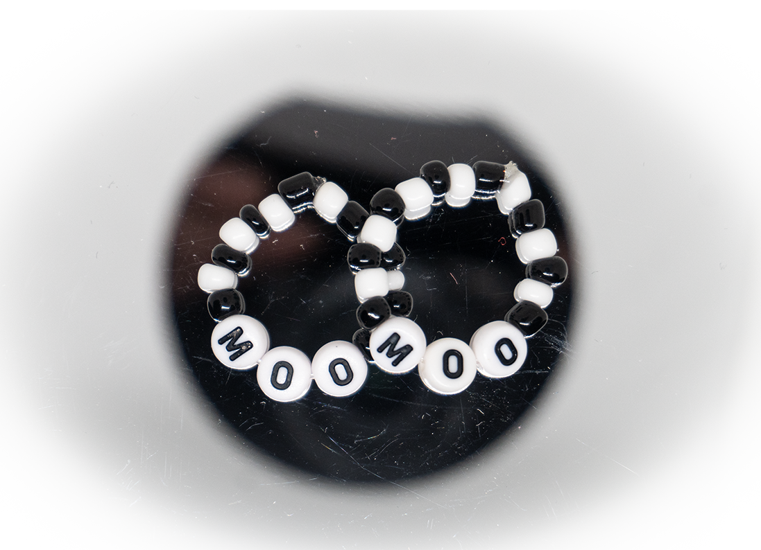 THE MOOMOO OFFICIAL KANDI RINGS ((2 RING PACK))