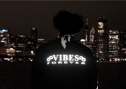 THE MOOMOO OFFICIAL “VIBES FOREVER” ((REFLECTIVE)) LONG SLEEVE T-SHIRT