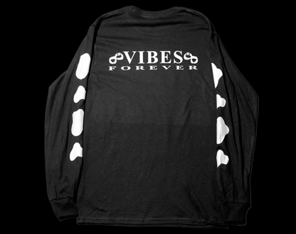 THE MOOMOO OFFICIAL “VIBES FOREVER” ((REFLECTIVE)) LONG SLEEVE T-SHIRT