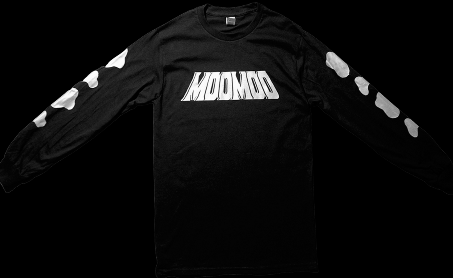 THE MOOMOO OFFICIAL “VIBES FOREVER” ((REFLECTIVE)) LONG SLEEVE T-SHIRT